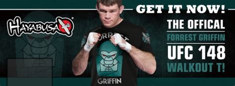 Hayabusa Forrest Griffin UFC 148 Walkout Shirt | FighterXFashion.com