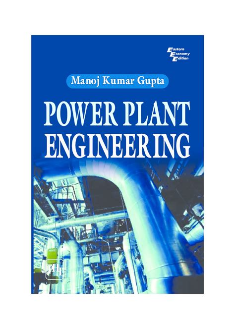 Download Power Plant Engineering Textbook PDF Online 2022 by MANOJ ...