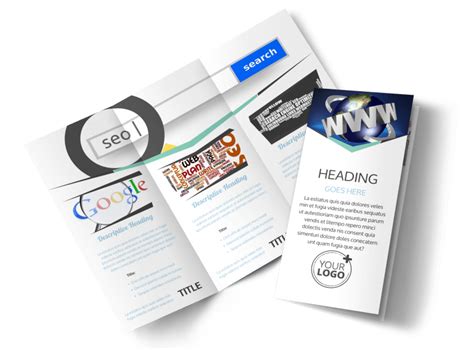 Cutting Edge Website Design Brochure Template