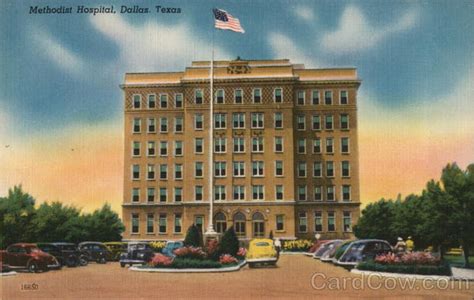 Methodist Hospital Dallas, TX Postcard