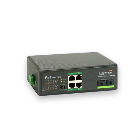 4 port Industrial Hardened PoE Switch - FASTCABLING