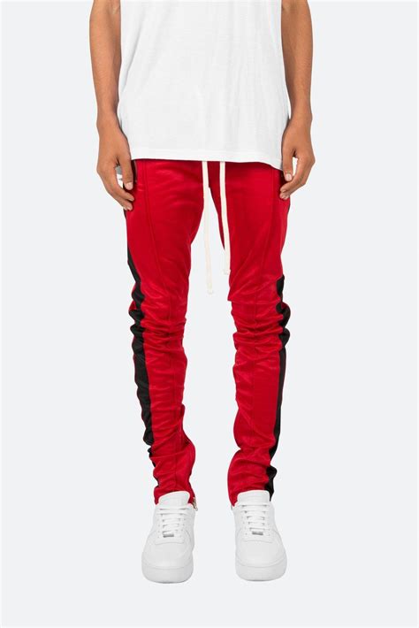 Track Pants - Red - mnml | Pants, Track pants, Sweat joggers