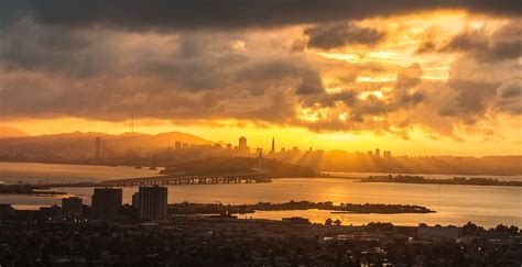 San Francisco sunset from the Berkeley Hills • /r/sanfrancisco | San ...