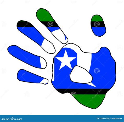 Torres Strait Islander Flag Border Grunge Cartoon Vector ...