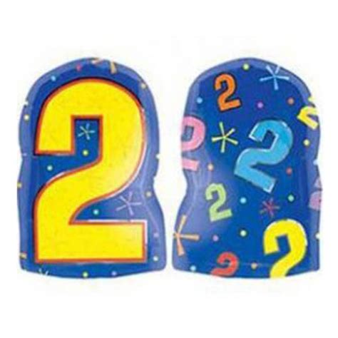 30" Yellow Number 2 Helium Balloon - num22 | Dream Party