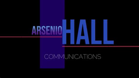 Arsenio Hall Communications - Audiovisual Identity Database