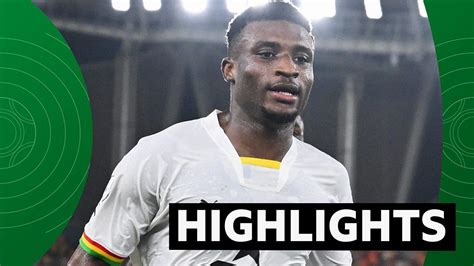 Afcon 2023 highlights: Ghana held by Egypt despite Mohammed Kudus double - BBC Sport