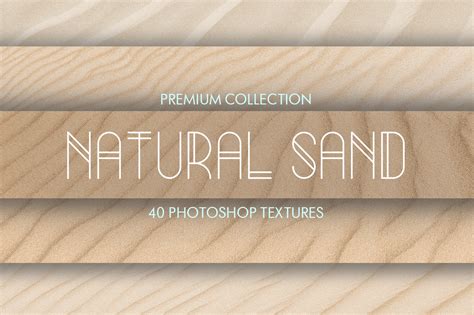 Natural Sand Photoshop Textures – Premium Collection of 40 Textures