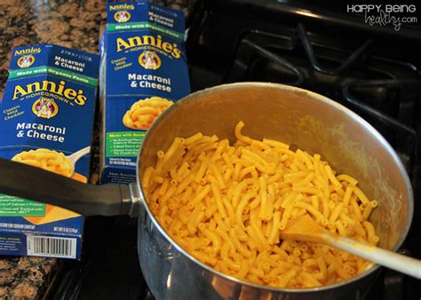 Annie’s Mac And Cheese | Happy Being Healthy