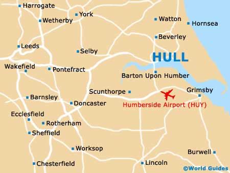 Maps of Hull, University of Hull: Map of Hull University, England, UK