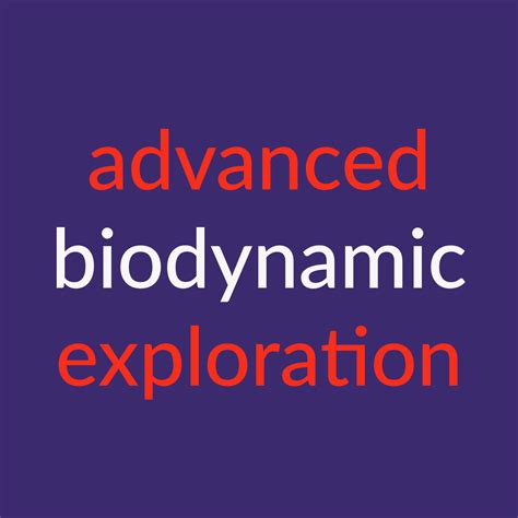 Advanced Biodynamic Exploration – 2021 – 1031 – Todd Jackson