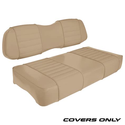 Club Car DS Series (2001-2013) Golf Cart Front Seat Cover Set: Designe – Golfcartseats.Com