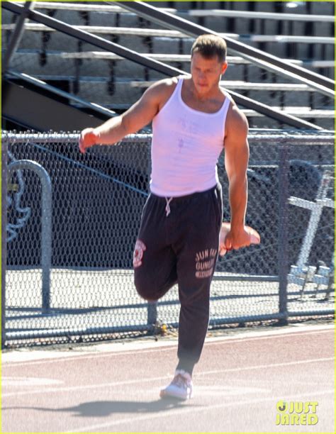 Christian McCaffrey Gets Hot & Sweaty During Outdoor Workout at L.A ...