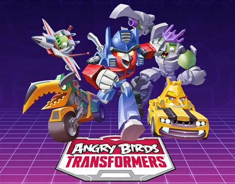 Autobirds and Deceptihogs do battle in Angry Birds Transformers