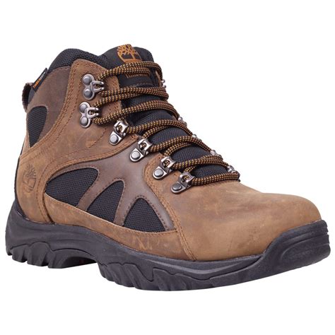 TIMBERLAND Men's Bridgeton Mid Waterproof Hiking Boots, Wide Width ...