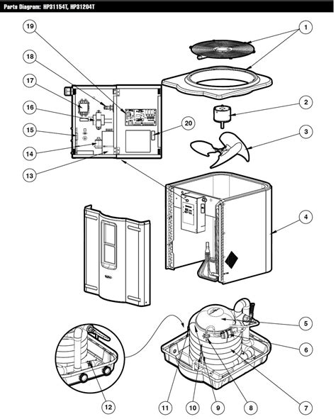 Hayward HeatPro Heat Cool Pump Replacement Parts