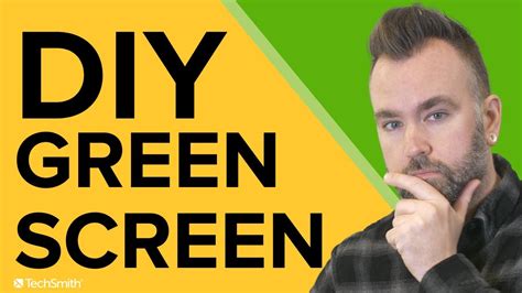 Make a DIY Green Screen at Home - YouTube