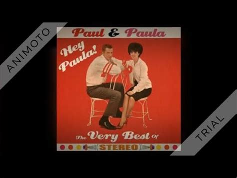 Paul & Paula - Young Lovers - 1963 - YouTube