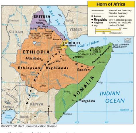 Figure 1 from Agriculture Drought and Food Security Monitoring Over the Horn of Africa (HOA ...