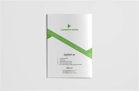 Company Profile Cover Page on Behance