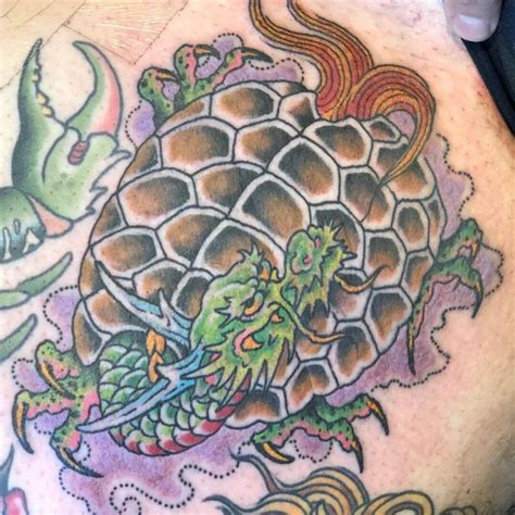 12+ Best Dragon Turtle Tattoo Designs - PetPress