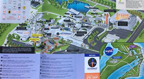 Kennedy Space Center Map - ThemeParkHipster