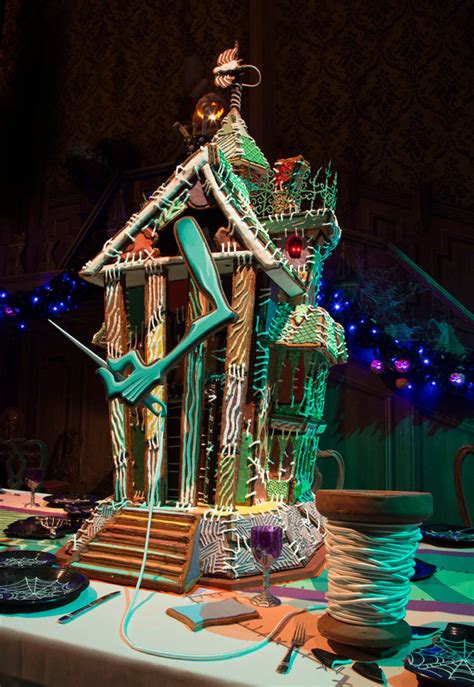 2017 Haunted Mansion Holiday Gingerbread House at Disneyland Park | The Kingdom Insider