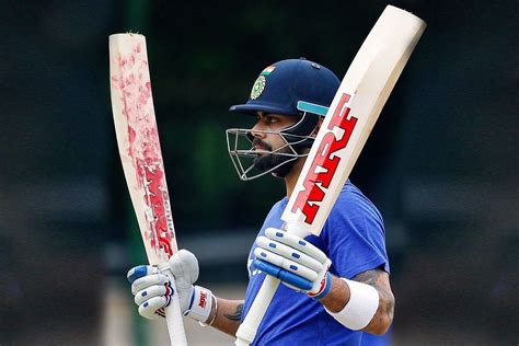 All the cricket bats Virat Kohli has used over the years