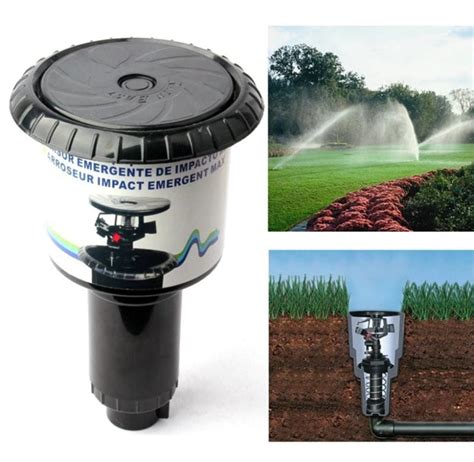 1/2" to 3/4" Female Plastic Pop Up Lawn Sprinkler Head