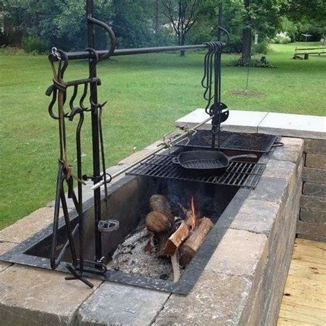 20+ Outdoor Cooking Pit Ideas - HMDCRTN