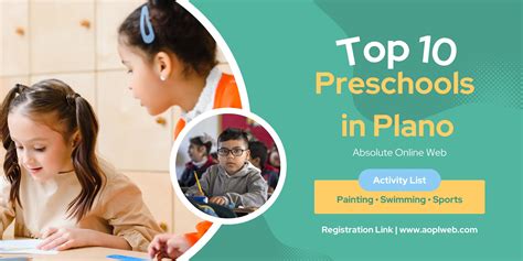 top 10 preschools in plano - Absolute Online Web