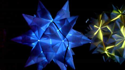 Origami lights - YouTube