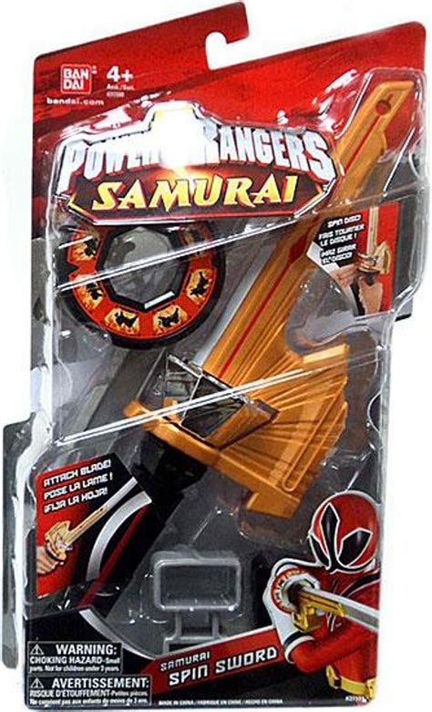 Power Rangers Samurai Samurai Spin Sword Roleplay Toy Bandai - ToyWiz