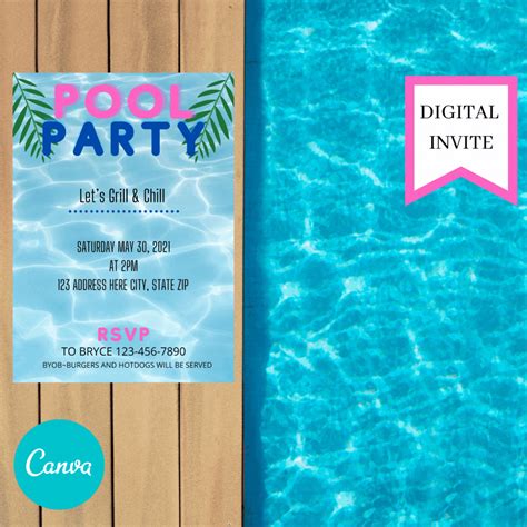 the pool party is coming soon