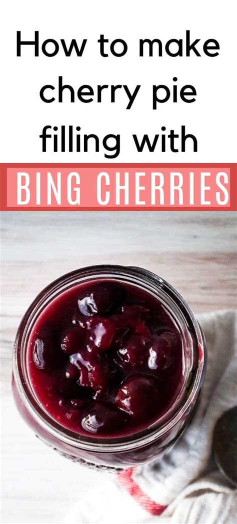 Bing Cherry Pie Filling Recipe | Little House Big Alaska