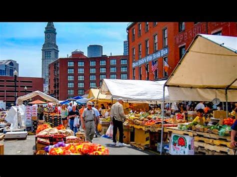 A Look At The Boston Haymarket, Boston, Massachusetts - YouTube