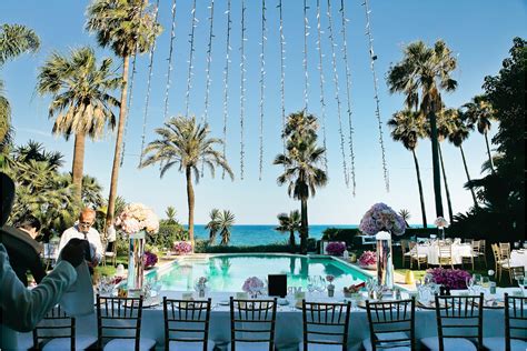 Villa del Mar Marbella Club wedding venue by the beach photographer