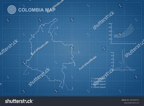 Colombia Map World Map International Vector Stock Vector (Royalty Free) 2035950731 | Shutterstock