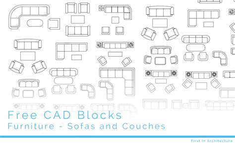 CAD Blocks - Furniture Archives - First In Architecture