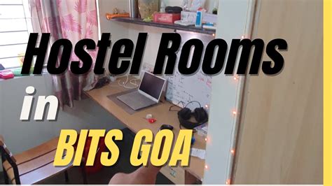 BITS Goa Hostel Room Tour | Boys Hostel Room Tour | HOSTEL ROOMS at BITS Pilani Goa Campus - YouTube