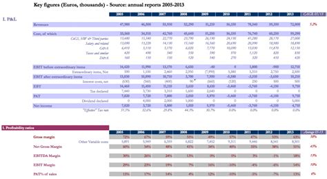 Fun Financial Statement Ratio Analysis Excel Template Budget Charts - Riset