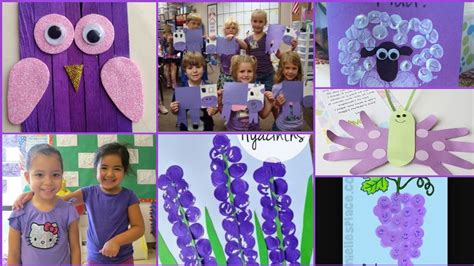 Purple day activity ideas for kids school|purple day decoration ideas ...