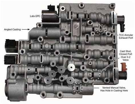 4l60e Valve Body Identification | CPT 4l60e