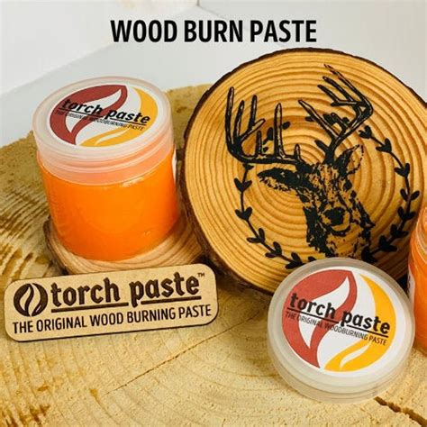 STARTER KIT Wood Burning Kit Torch Paste Craft Kit | Etsy