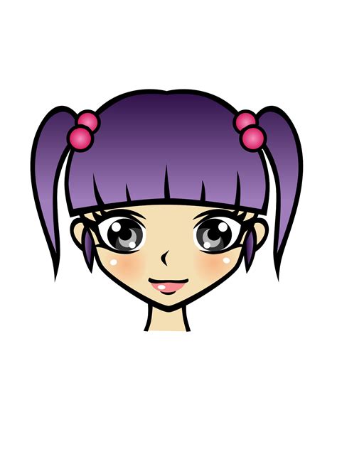 Free Anime Face Cliparts, Download Free Anime Face Cliparts png images ...