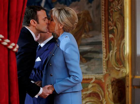 His Wife Emmanuel Macron Wedding With Brigitte / French Pm Emmanuel ...