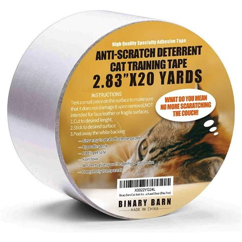 Cat Scratch Deterrent Tape,Anti Scratching Protection Tape,Furniture Protectors from Cats,Clear ...