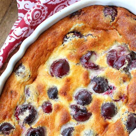 Cherry Clafoutis - The Daring Gourmet