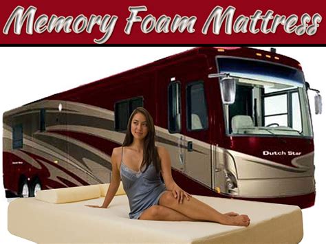 Choosing The Right RV Memory Foam Mattress For Your Next Vacation | My Decorative