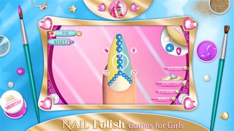 Nail Polish Games For Girls: Do Your Own Nail Art Designs in Fancy ...